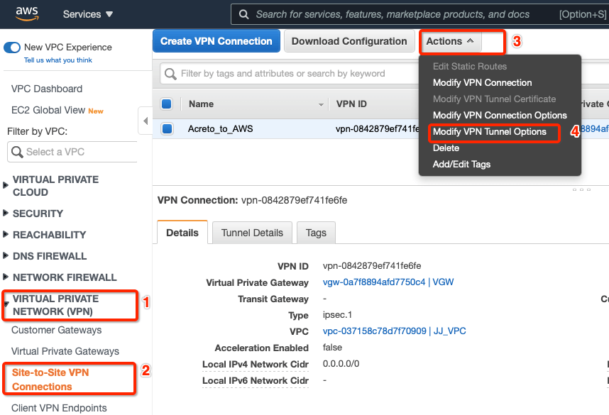 IPsec with AWS