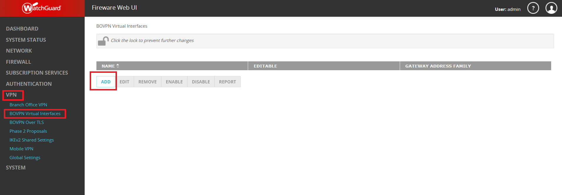 Watchguard - VPN