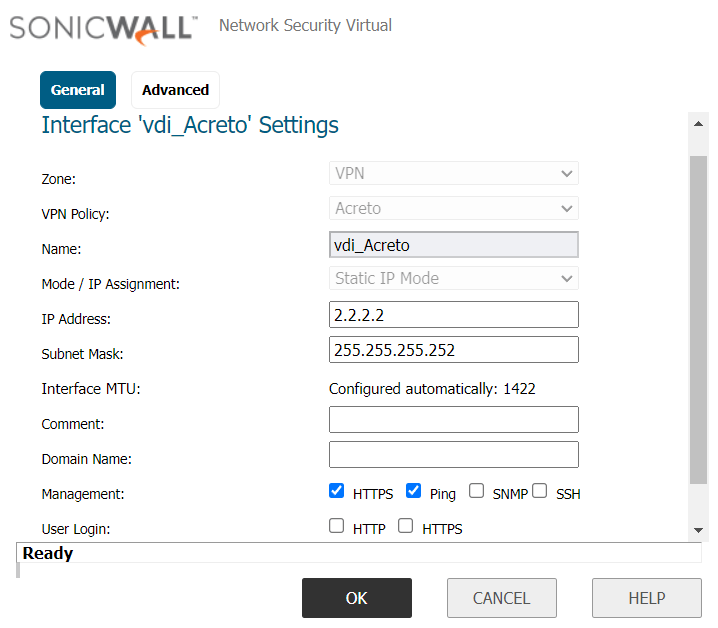Sonicwall6.5 - ipsec - configuration