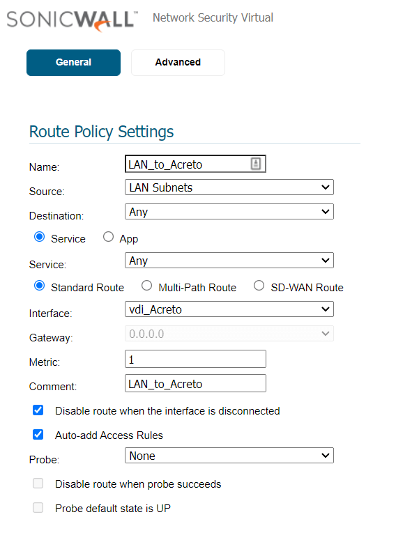Sonicwall6.5 - ipsec - configuration