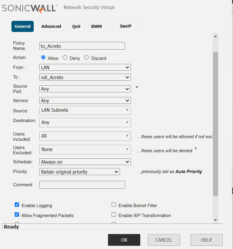 Sonicwall6.5 - ipsec - configuration
