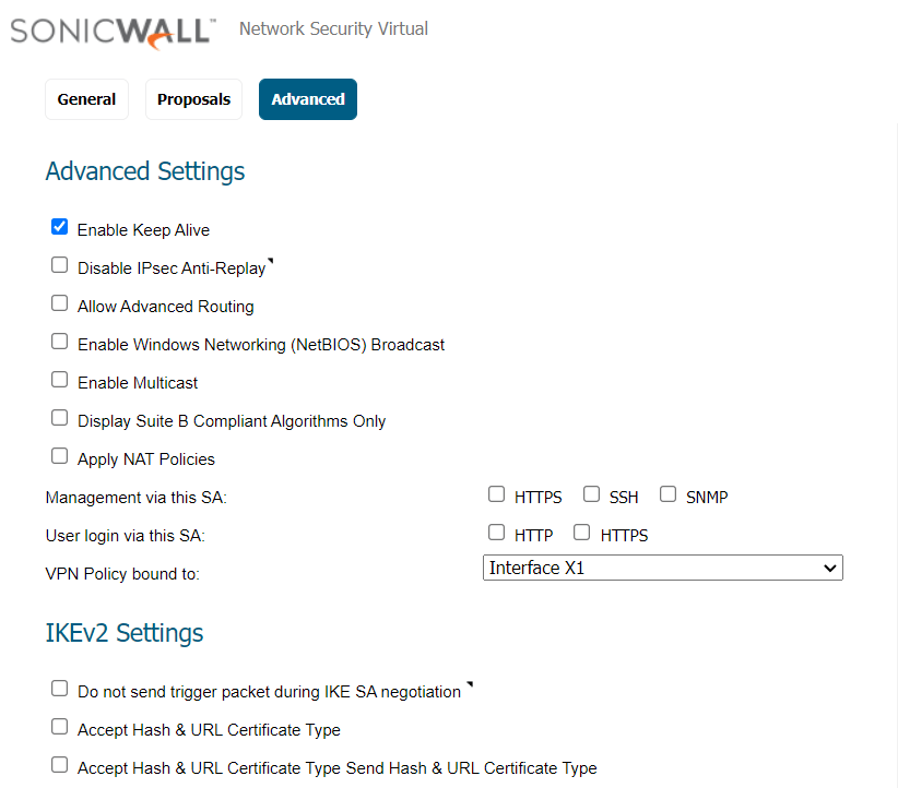 Sonicwall6.5 - ipsec - configuration